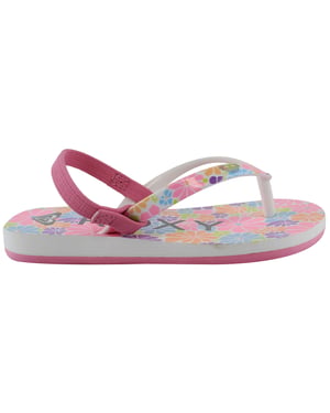 Roxy TW Pebbles VI Kids Pink Sandals