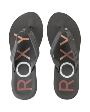 Roxy Vista III Womens Grey Flip-Flops