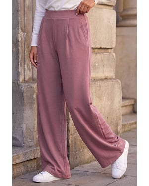 Soft Wide Leg Stretch Trouser