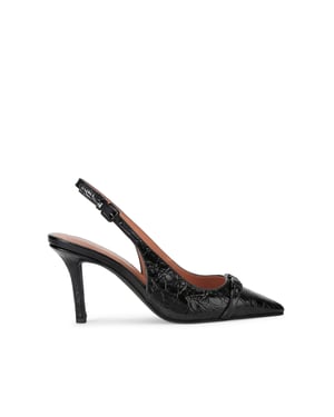 Kurt Geiger London Leather Kingsley Slingback Heel Heels
