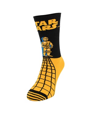 Happy Socks 1-Pack Yellow Star Wars C-3PO