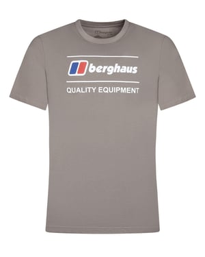 Berghaus Quality Equipment Logo T Shirt Tan