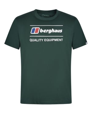 Berghaus Quality Equipment Logo T Shirt Dark Green