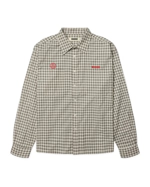 Woodbird buzo emb check shirt 2636-702 -