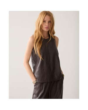Summum 2s3557-12526 754 top soft faux leather dark chocolate