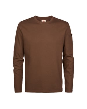 Petrol Industries Heren sweater m-3060-swr373 7158 saddle brown