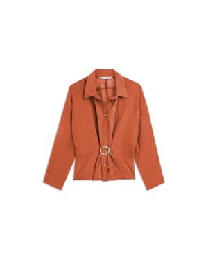 Summum 2s3524-12492 508 blouse lyocell blend goji berry