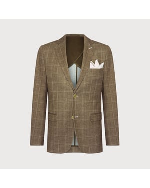 Blue Industry Colbert met klepzakken |