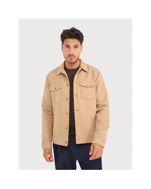 Blue Industry Het suède look overshirt |