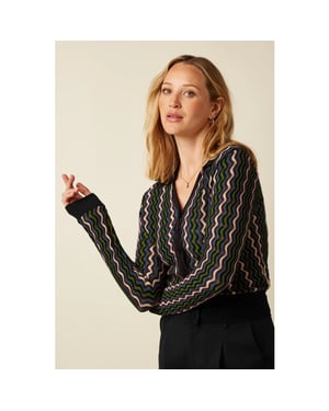 King Louie Lene cardi wyler 10890 black