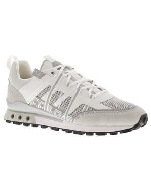 CRUYFF Mens Trainers Fearia Futura Lace Up white silver