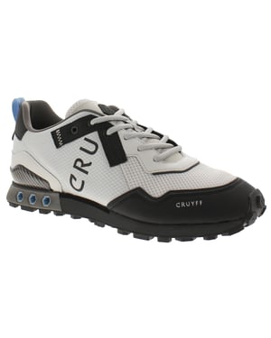 CRUYFF Mens Trainers Superbia Hex-Tech Lace Up mid grey black