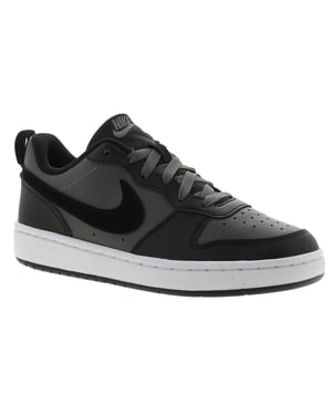 Nike Boys Trainers Court Borough Low Lace Up grey