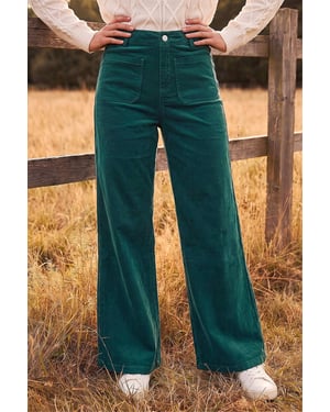 Petite Corduroy Pocket Jean