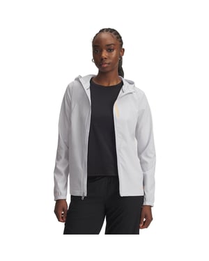 Under Armour Dam Outrun Storm Huvtröja (Graystone)