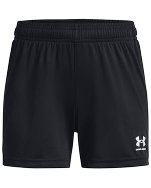 Under Armour Vochtdoorlatende korte broeken voor kinderen (Zwart)