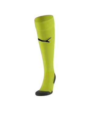 Puma Kinder Team LIGA Core Voetbalsokken (Fluorescent Geel)