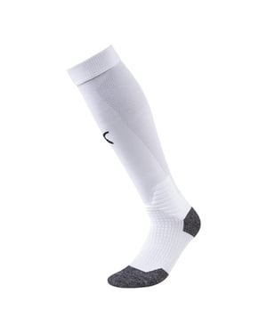 Puma Kinder Team Liga Voetbalkousen (Wit/Zwart)