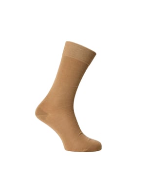 Boss Barn Cashmere Crew Strumpor (Beige)