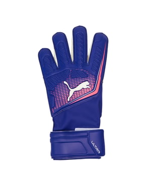 Puma Herr Ultra Match Protect Logotyp Målvaktshandskar (Lila/Vit)