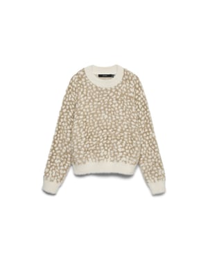 Vero Moda Vmjungle ls o-neck pullover boo
