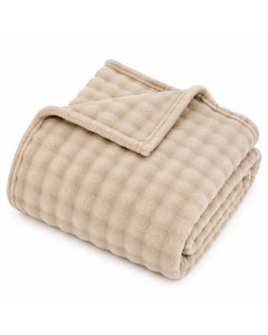 Casa di Elturo Plaid cozy – – fleece – 180 x 230 cm