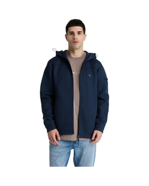Chasin' Adan zip navy blazer