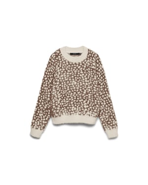Vero Moda Vmjungle ls o-neck pullover boo