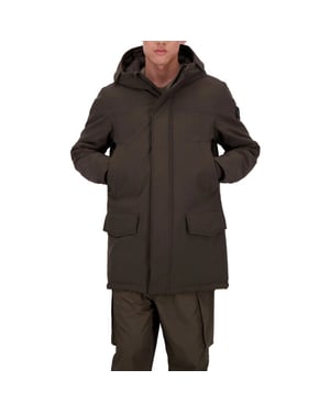 Airforce Snow parka dark coffee