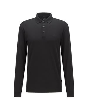 Hugo Boss Pado polo met lange mouwen