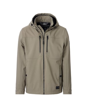 Casamoda Heren softshell jas 126410230 311 oil green
