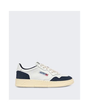 Autry Heren medalist low sneaker denim