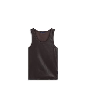 Summum Rib tanktop cotton rib singlets 3s4873-5138