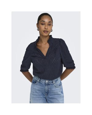 Only Onlziggy s/s frill top cc jrs