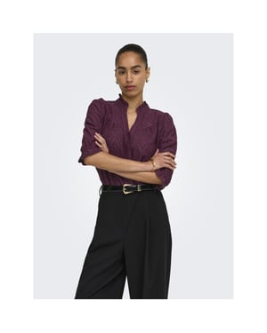 Only Onlziggy s/s frill top cc jrs