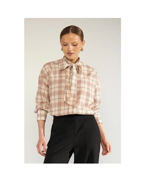 Nümph Nubabette blouse 707280-gray morn