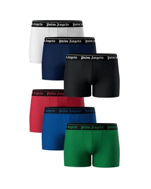 Groene boxershorts met logo multipack