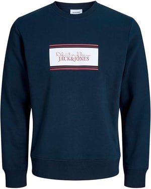 Jack & Jones Mens Crew Neck Sweatshirt Casual Pullover