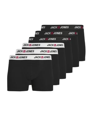 Jack & Jones Men's Big Plus Size Boxers 6 Pack