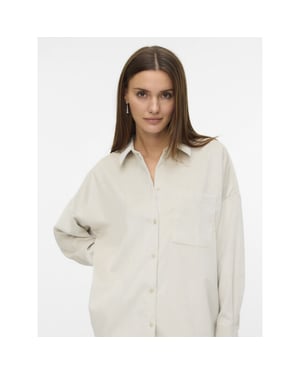Vero Moda Vmsanne courderoy ls shirt wvn ga n