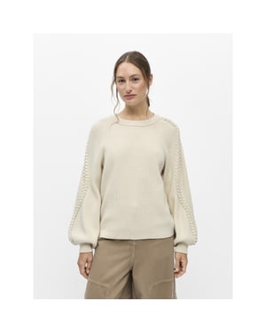 Object Objhannah l/s re knit pullover noos