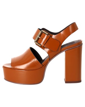See by Chloé Slingback Pumps in Tan Leren