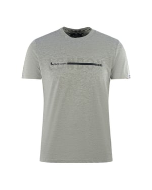 Aquascutum London 1851 Split Logo Grå T-shirt