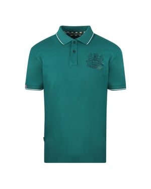 Aquascutum Aldis Crest groen poloshirt