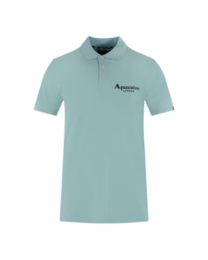 Aquascutum London 1851 Ljusblå Polo Skjorta