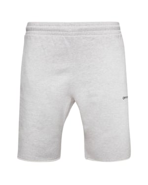 Off-White Diag Outline Grey Jogg Shorts