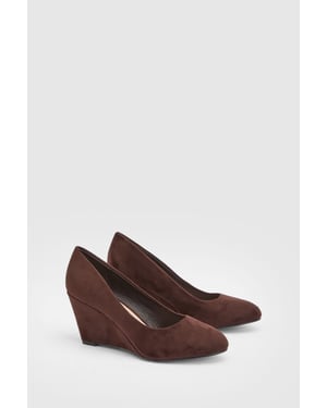 Duke Wedge Court Shoes