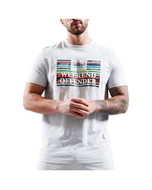 Weekend Offender Spines Graphic Mens T Shirts Short Sleeve Crew Neck Summer Tee
