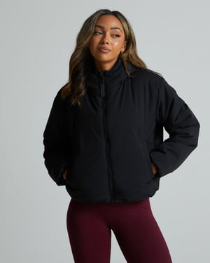 Womens Cora Graphic Puffer Jacket
