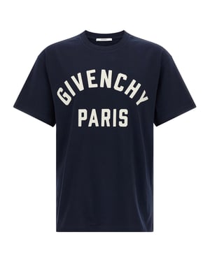 Givenchy Blå T-shirt i Bomull